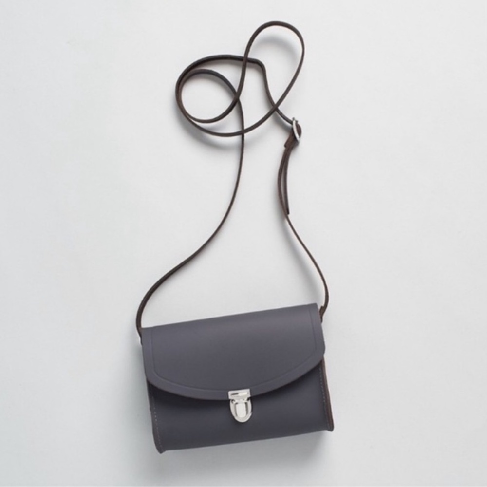 NWT Cambridge Satchel Push Lock Medium Dapple Matte